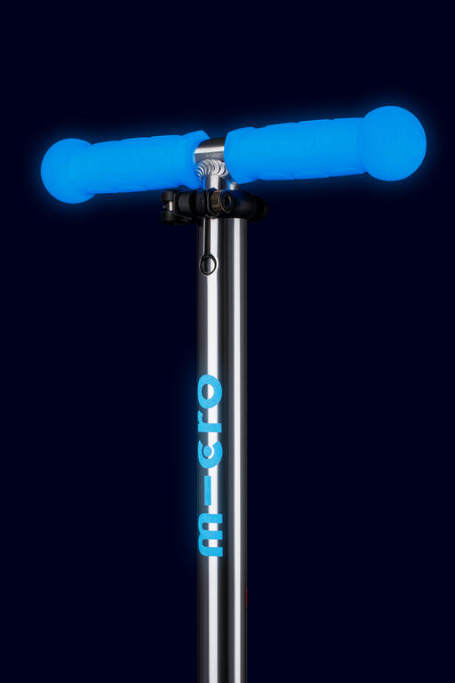 Patinete Scooter 3 Ruedas Micro Mini Deluxe LED Glow azul 4/7