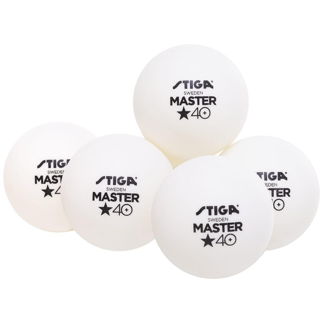 Pelotas de tenis de mesa STIGA 6 unidades 40 mm blanca. 2/2