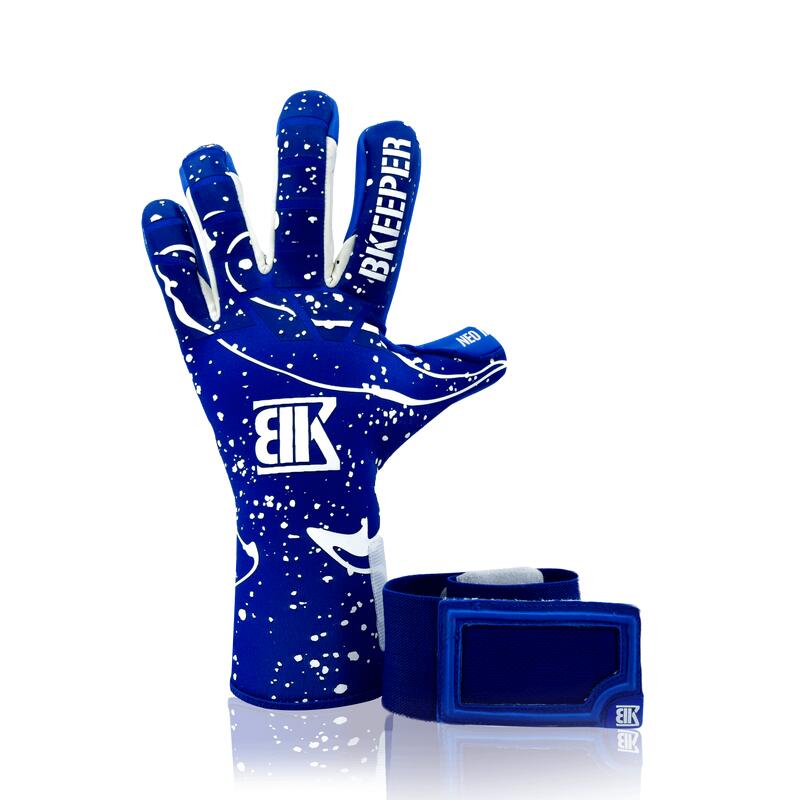 Gants de gardien de football adulte Neo I Blue Pluie
