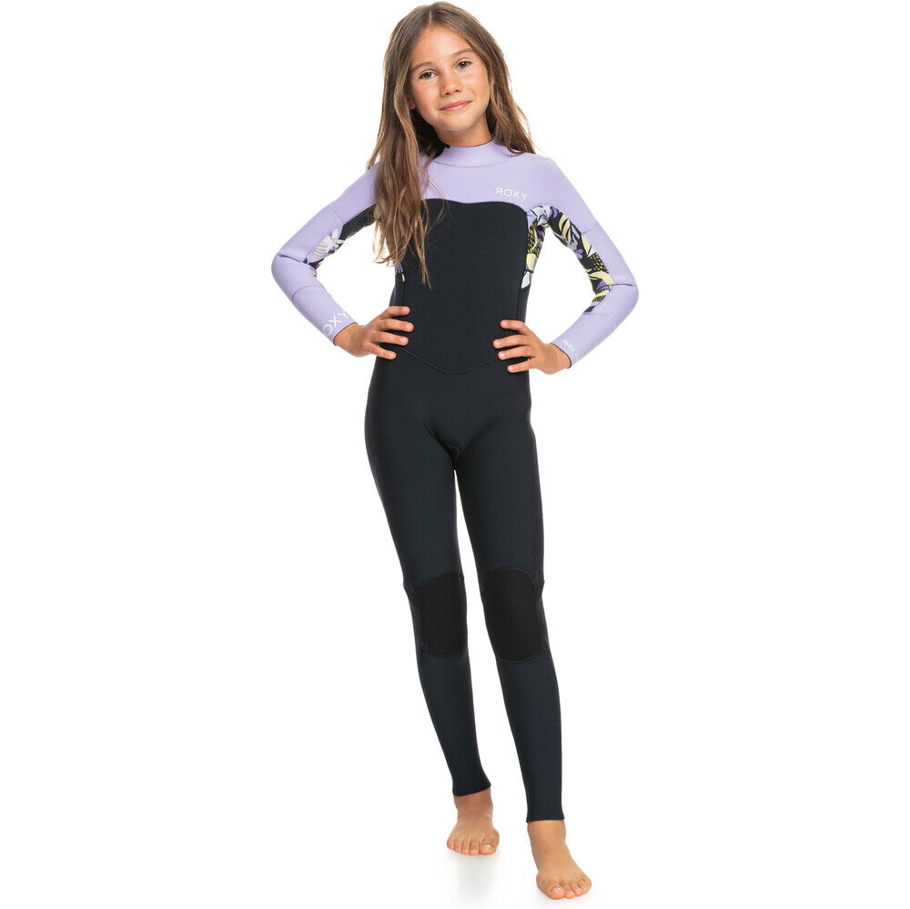 ROXY Girls Swell Series 4/3mm GBS Back Zip Wetsuit