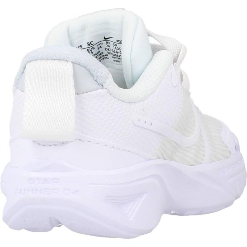 Zapatillas Running niño Nike Dx7616 Star Runner 4 Blanco