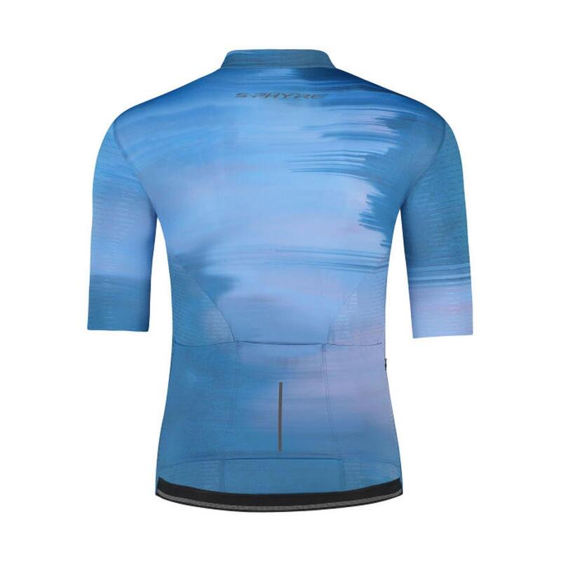 SHIMANO S-PHYRE FLASH Korte Mouwen Jersey S24, Aurora Blauw