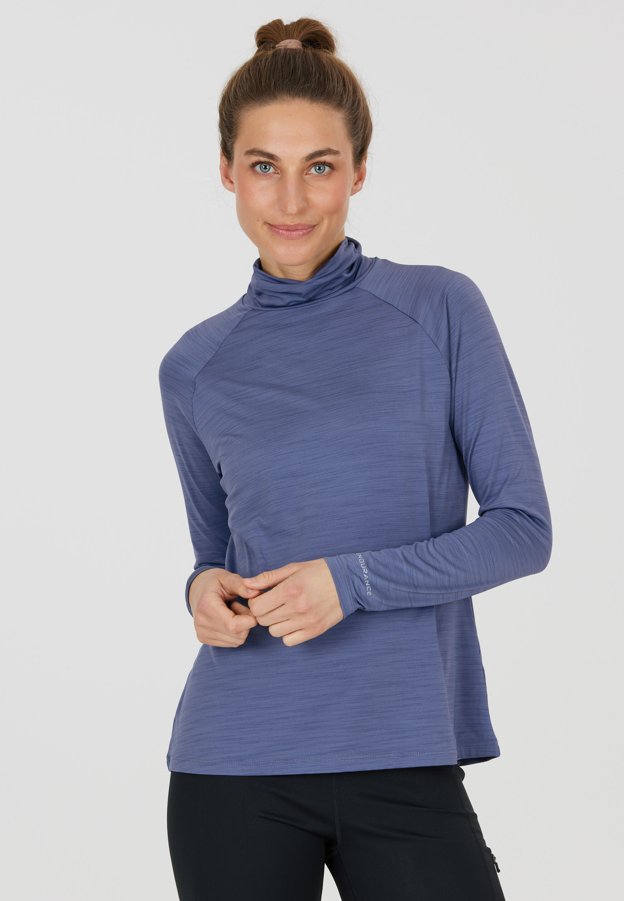 Sudadera de entrenamiento con cuello alto para mujer Endurance Briana 4/5