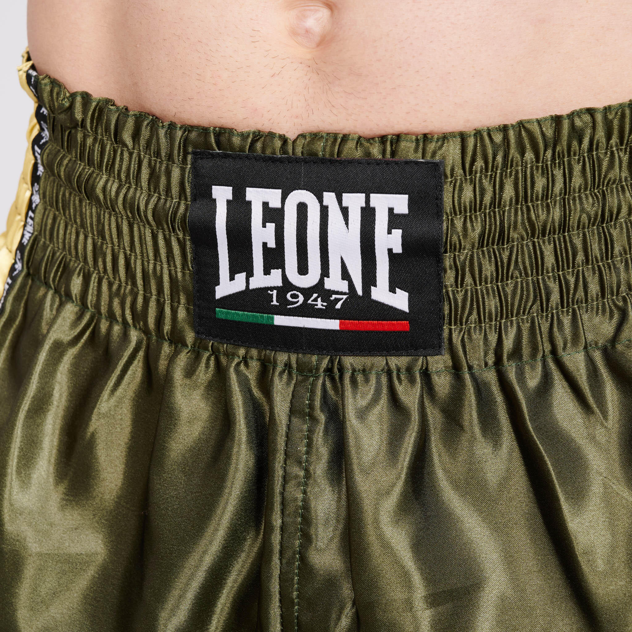 Leone1947 Pantalón Kick & Thai TRAINING verde L 5/7