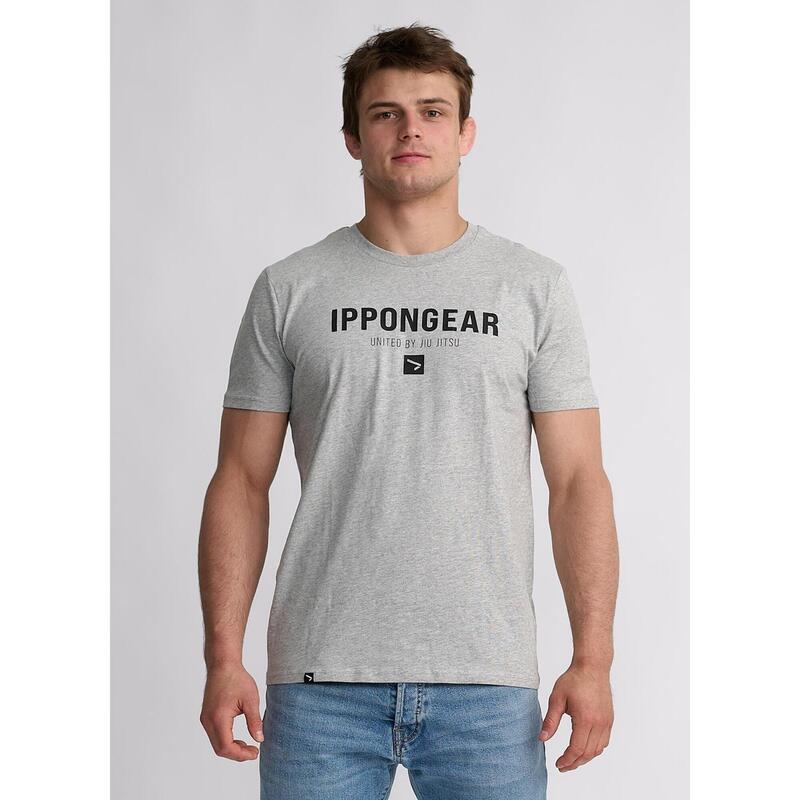 Tricou Ippon Gear Claim BJJ Gri