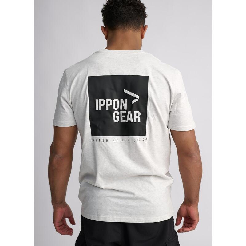 Tricou Ippon Gear Big Print BJJ Gri