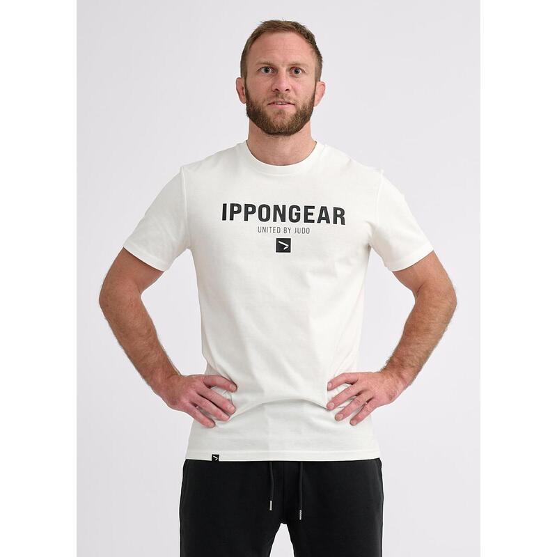 Tricou Ippon Gear Claim Judo Alb