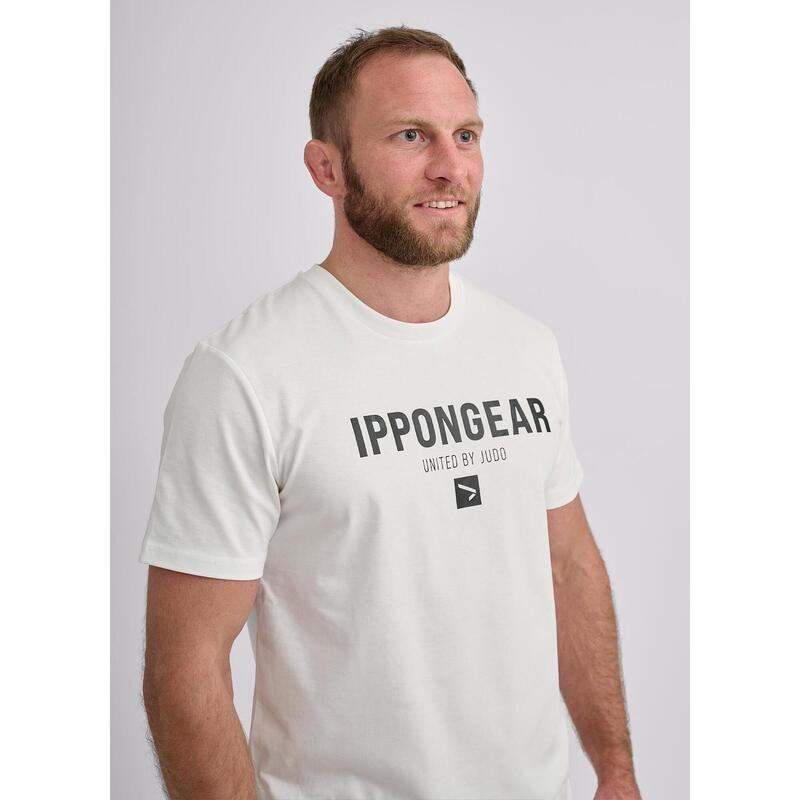 Tricou Ippon Gear Claim Judo Alb