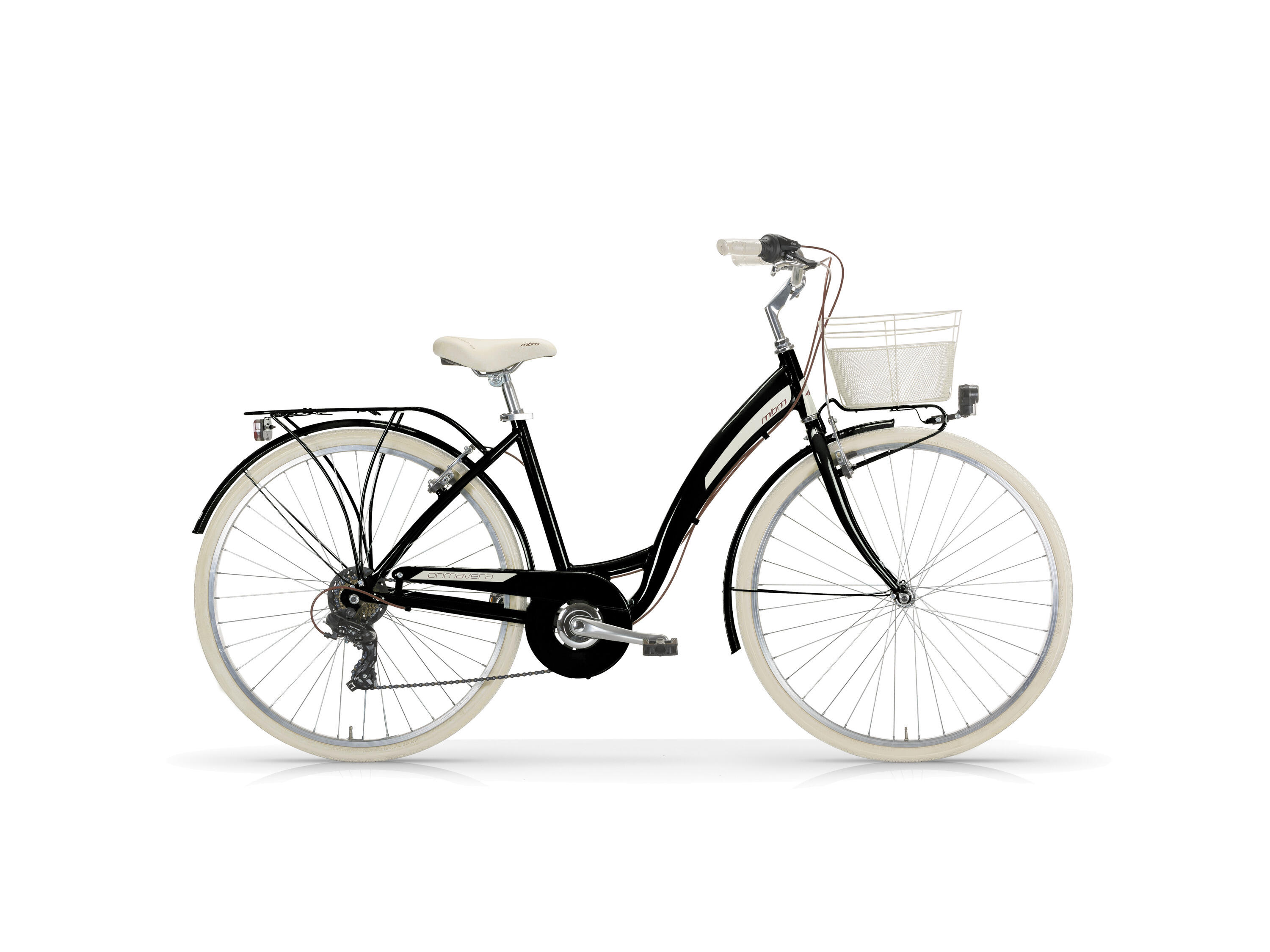 damenrad hollandrad Komfort Fahrrad Citybike Mit Korb Damenfahrrad Hollandrad, 28 Zoll, Schwarz-Creme, 3-Gang Sport & Freizeit Bilderbox als Geschenkbox für Preis:2599.00 € Frame Kind:Low