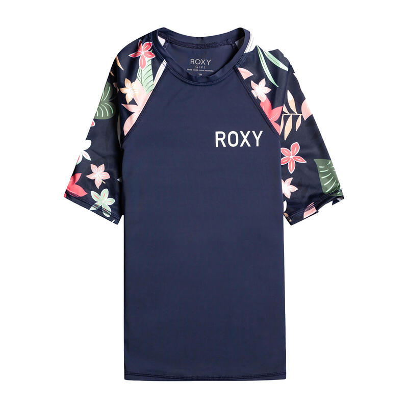 Koszulka do pływania dziecięca ROXY Printed Sleeves