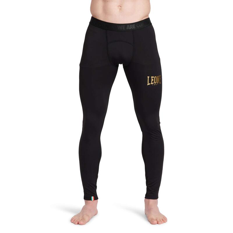 Mallas Leggings Hombre Deportes Combate Leone 1947 DNA negro