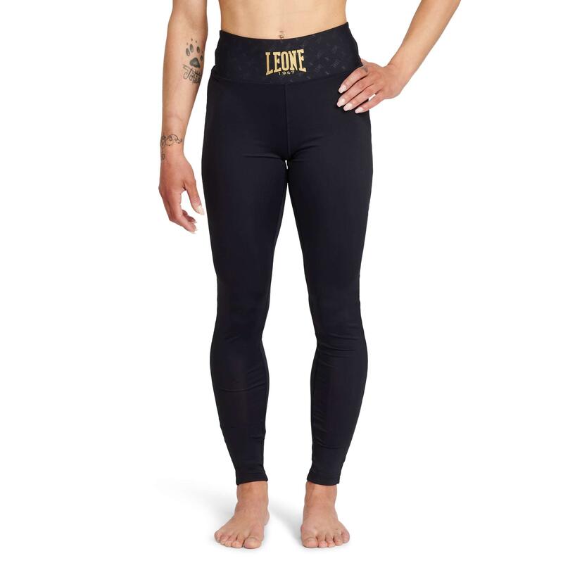 Mallas Leggings Mujer Deportes Combate Leone 1947 DNA negro