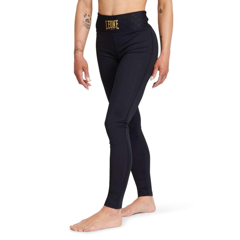 Mallas Leggings Mujer Deportes Combate Leone 1947 DNA negro