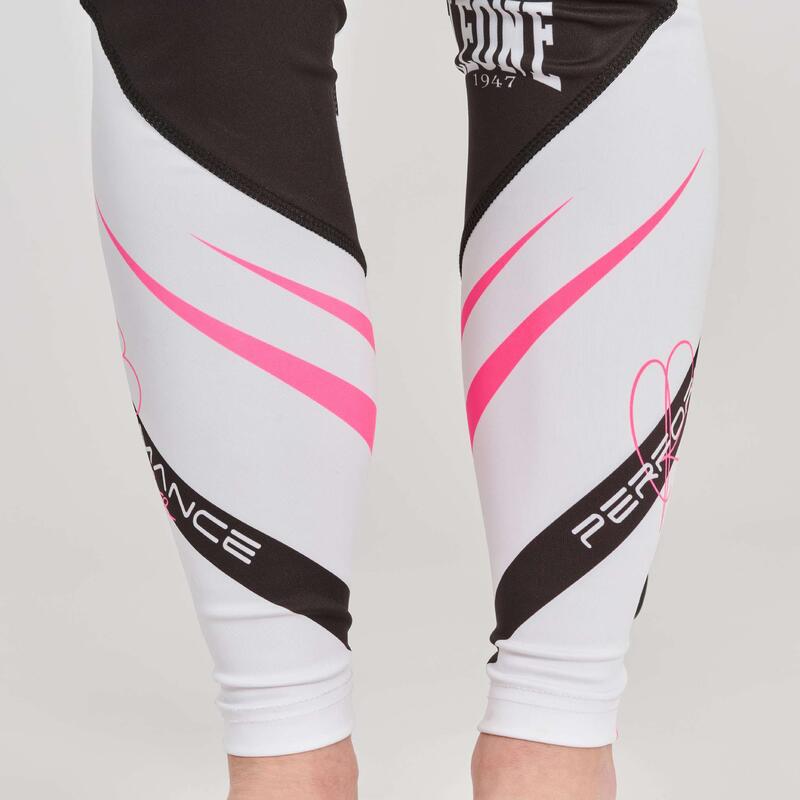 Mallas Leggings Mujer Deportes Combate Leone 1947 REVO FLUO W negro