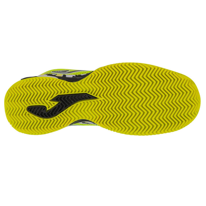 Calçado de Padel Criança JOMA SLAM JR 2309. Amarelho flúor- preto