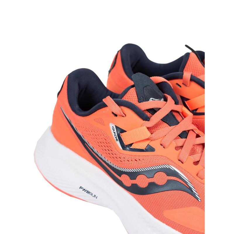 Saucony Guide 15, Femme, Course ? pied, chaussures de running, orange