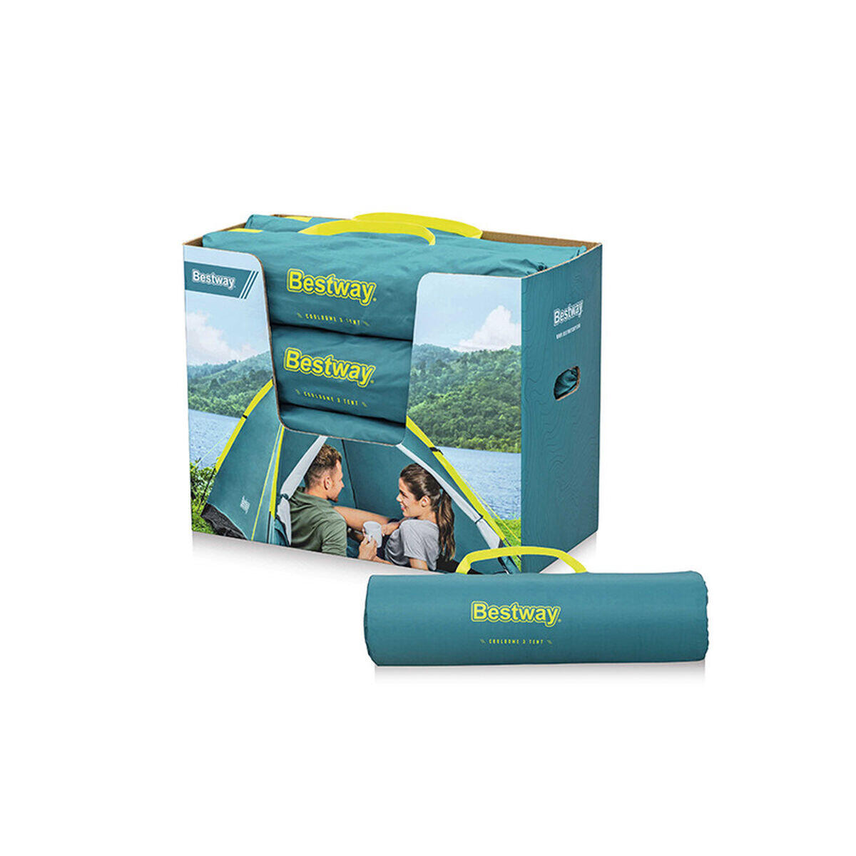 Tenda de Campanha Bestway Verde 2/5