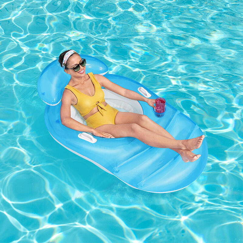 Cadeirão de piscina insuflável Relaxer 153 x 102 cm