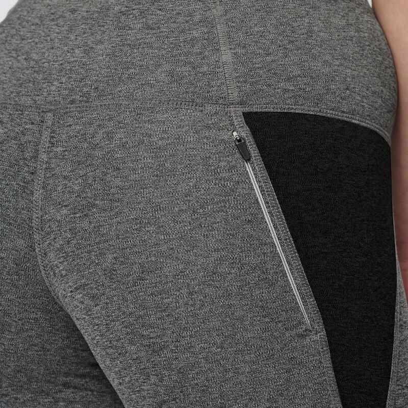 Mallas Leggings Mujer Deportes Combate Leone 1947 MELANGE gris