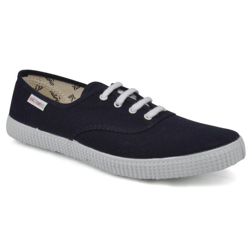 Zapatillas Deportivas Mujer VICTORIA INGLESA LONA Azul 2/6
