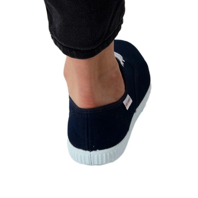 Zapatillas Deportivas Mujer VICTORIA INGLESA LONA Azul 5/6