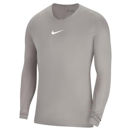 Maglie maniche lunghe da calcio uomo nike grigio