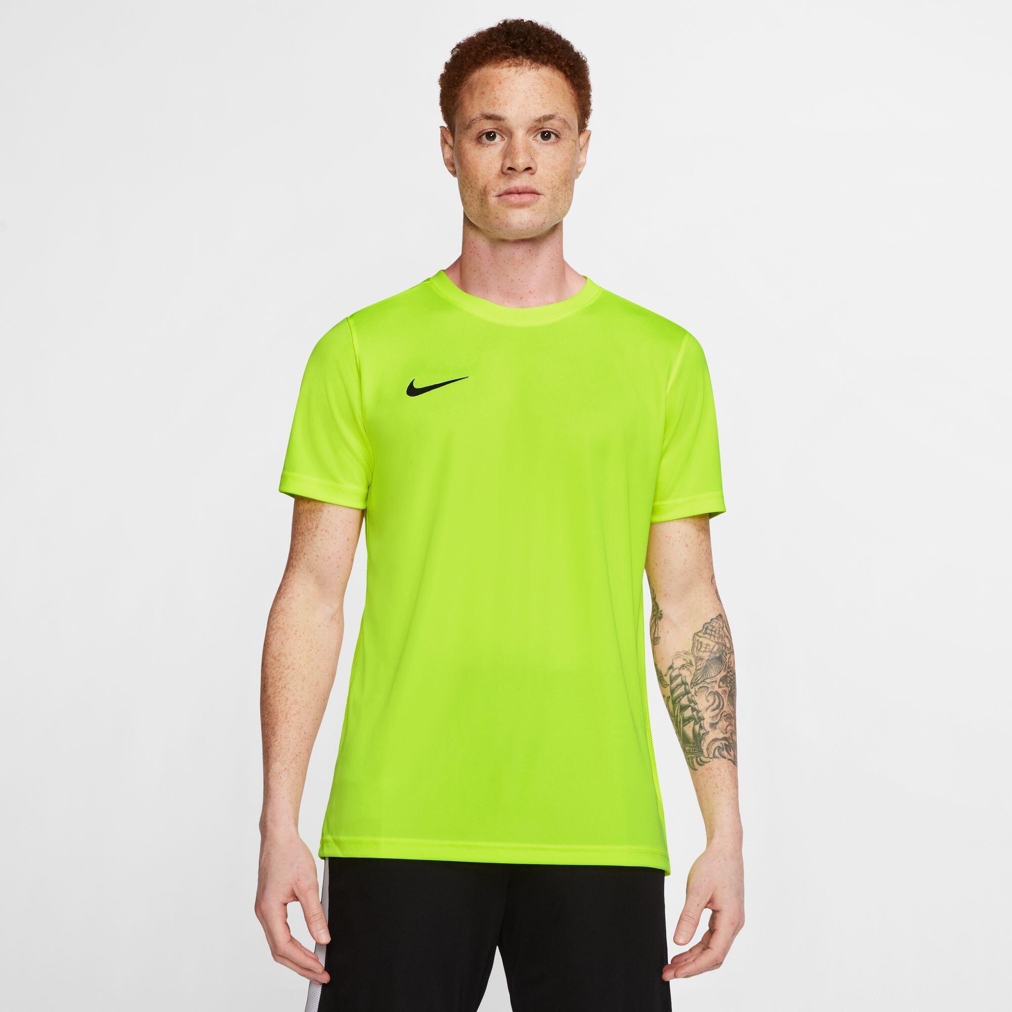 T shirt tecnica uomo nike verde