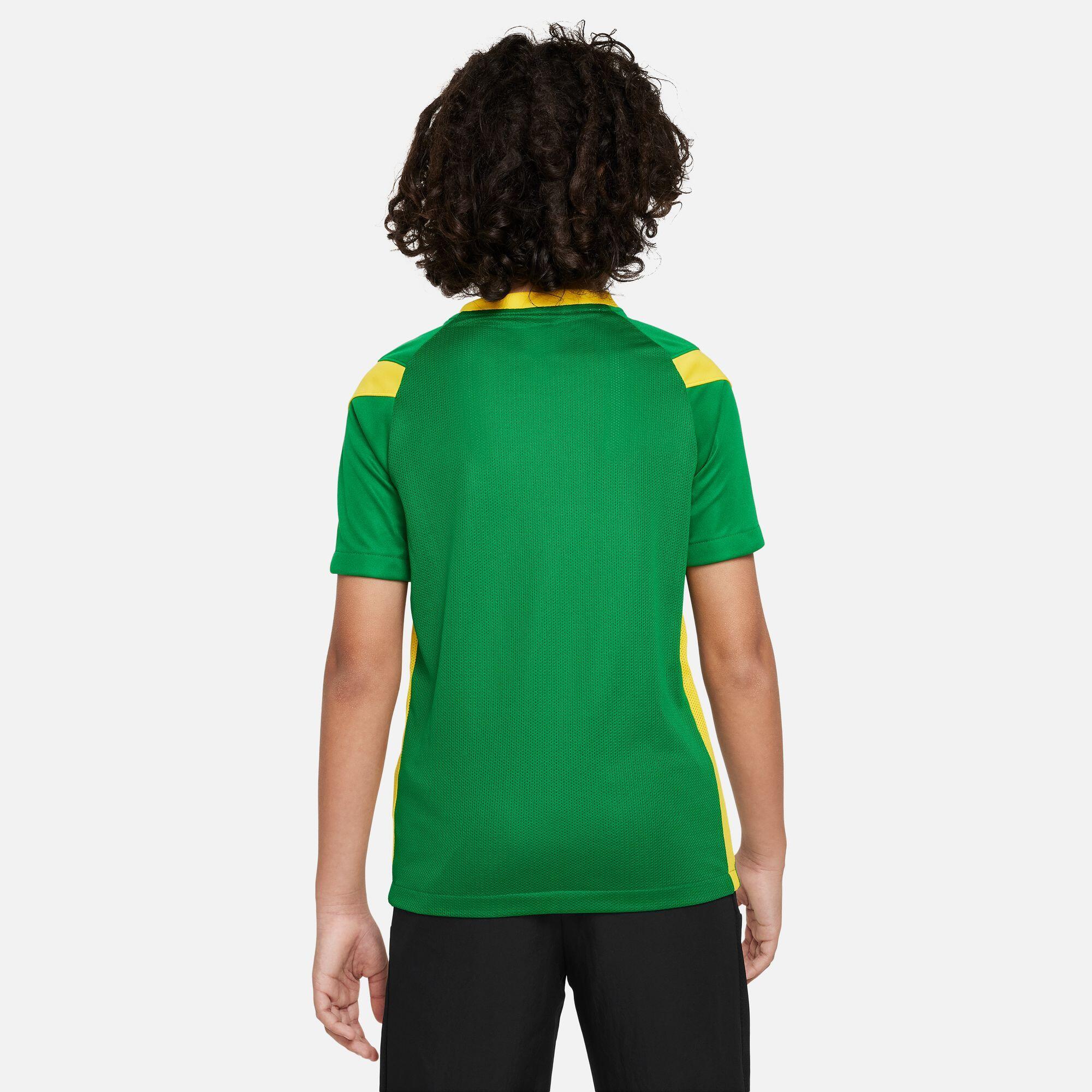 T-shirt da calcio junior nike verde 4/5