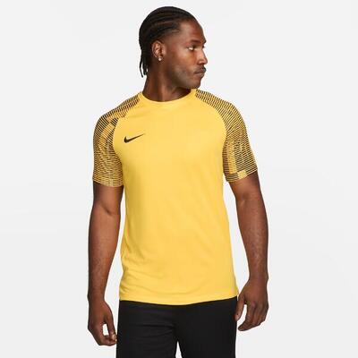 Nike dri-fit academy shirt geel/zwart heren xl