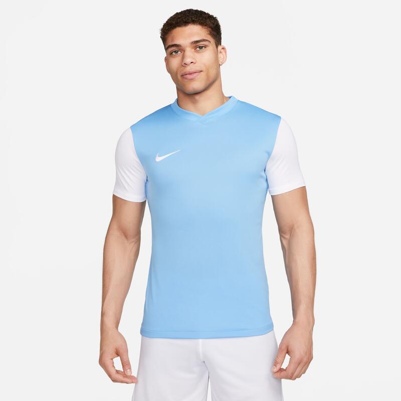 T-shirt tecnica uomo nike azzurro