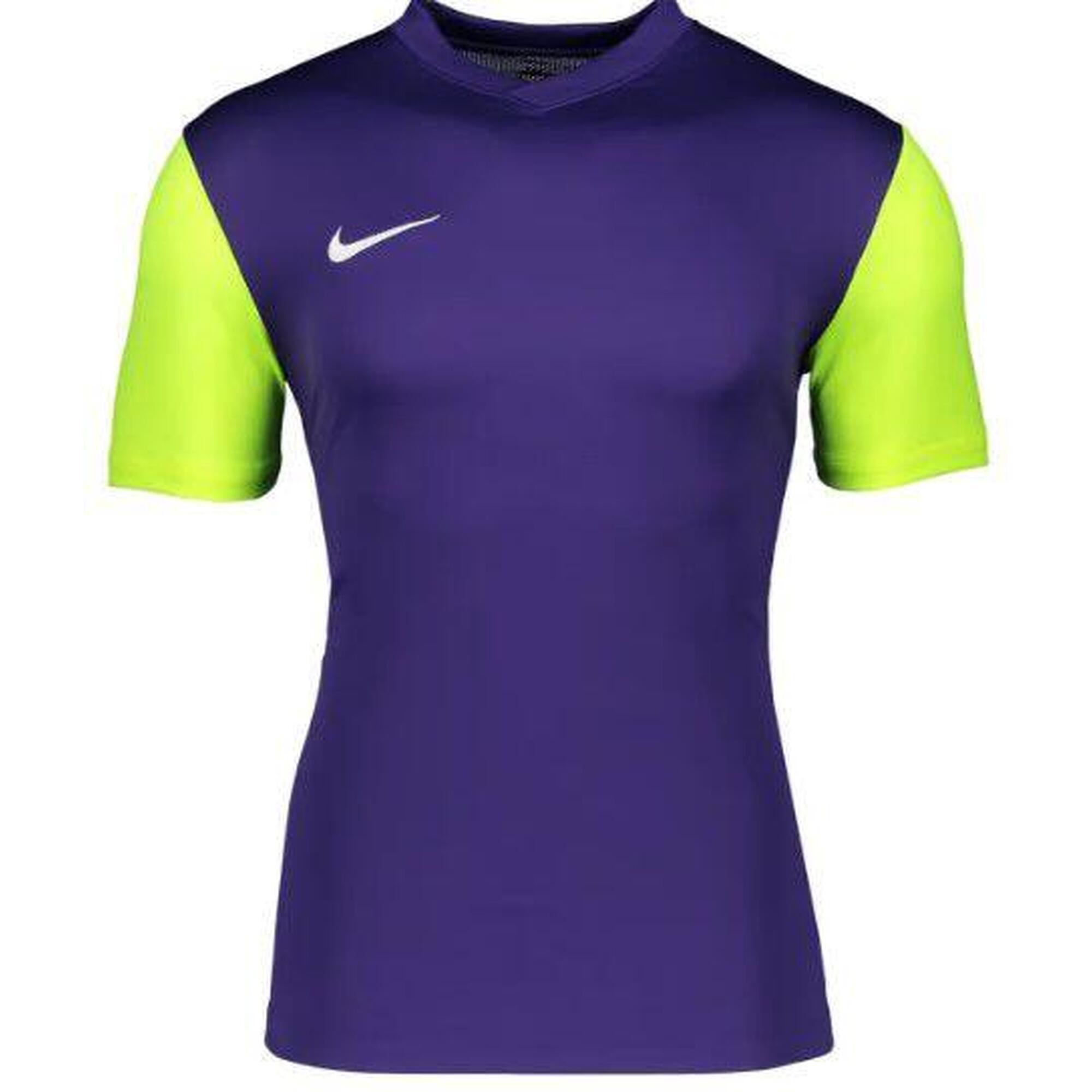Nike - Y Nk Df Tiempo Premii Jsy Ss Grand Football À Manches Courtes Pour Enfants - T-shirt Manches Courtes - Violet - 48 Xl - Decathlon