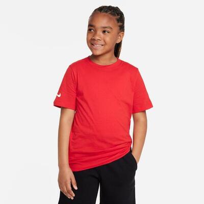 Nike park 20 ss tee jr t-shirt voor kinderen in universiteitsrood/wit xl