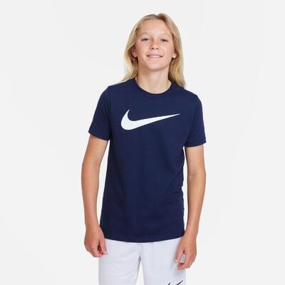 T-shirt junior nike blu