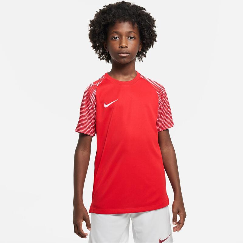 T-shirt tecnica bambino nike rosso