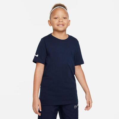 T-shirt junior nike blu