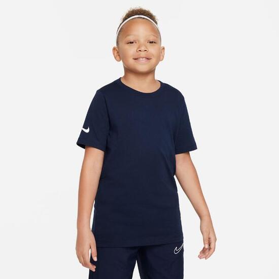 T-shirt junior nike blu