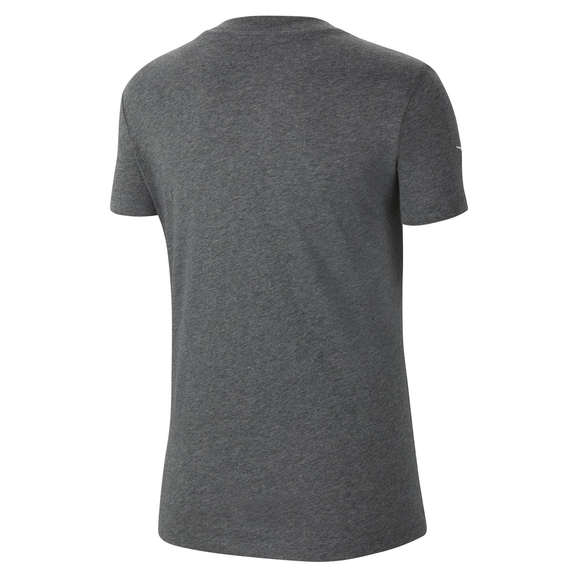 T-shirt donna nike grigio 3/3