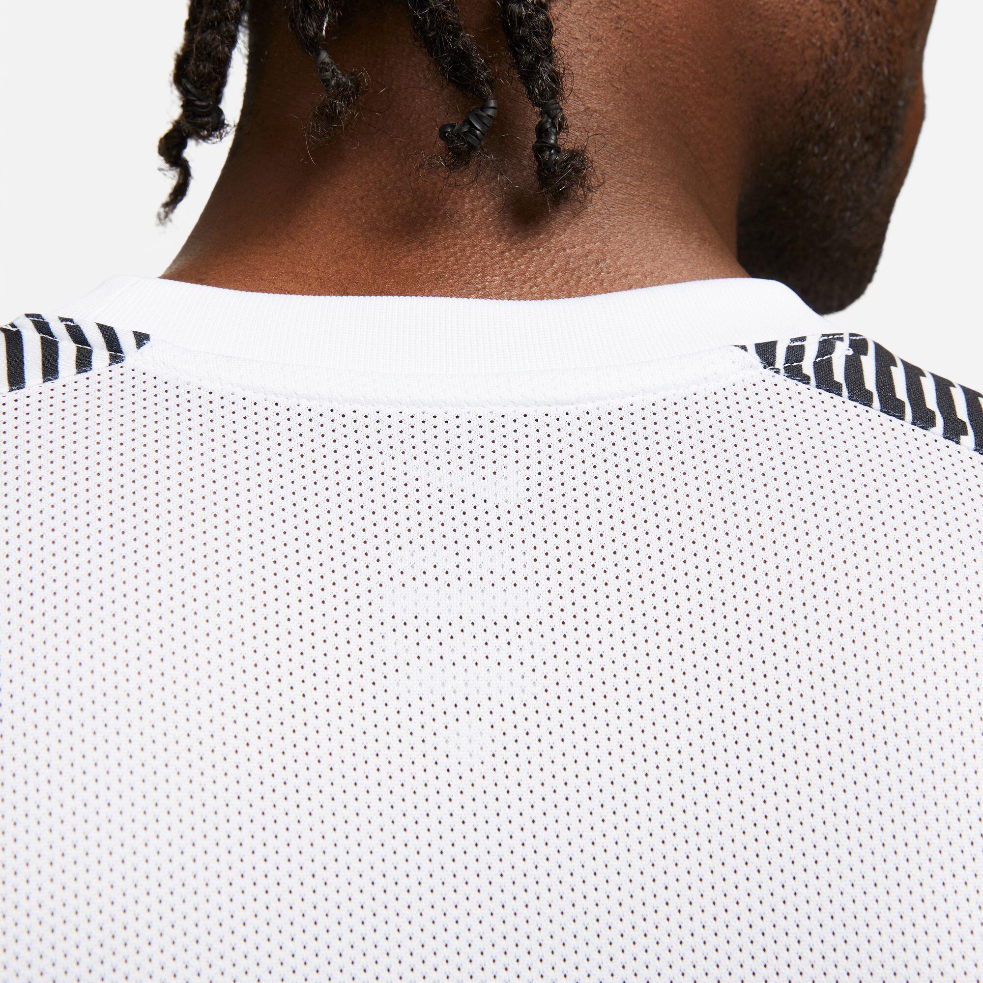Nike Dri-FIT Academy Heren Jersey, Wit/Zwart, Maat XL 4/5