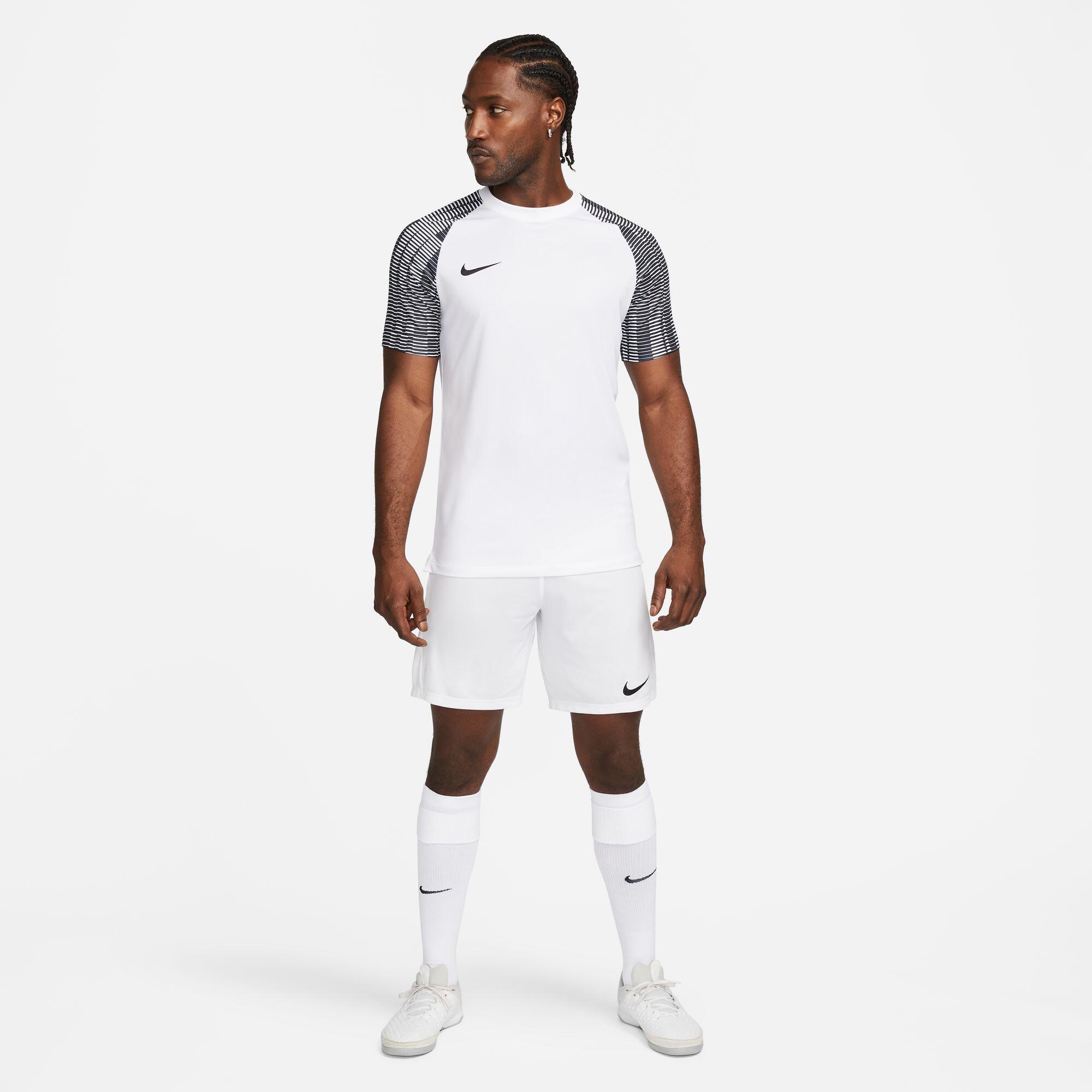 Nike Dri-FIT Academy Heren Jersey, Wit/Zwart, Maat XL 3/5