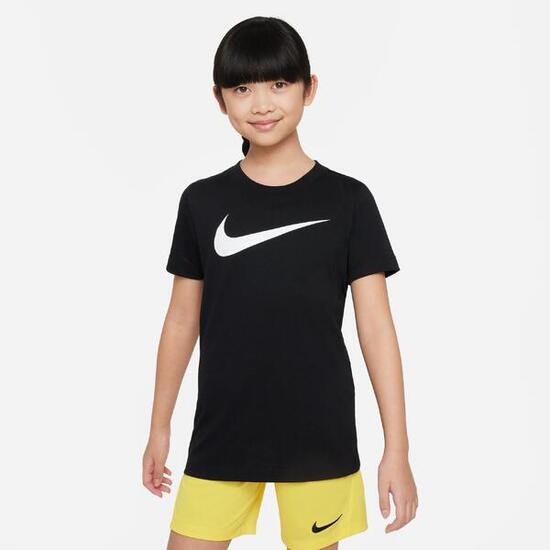 T-shirt junior nike nero