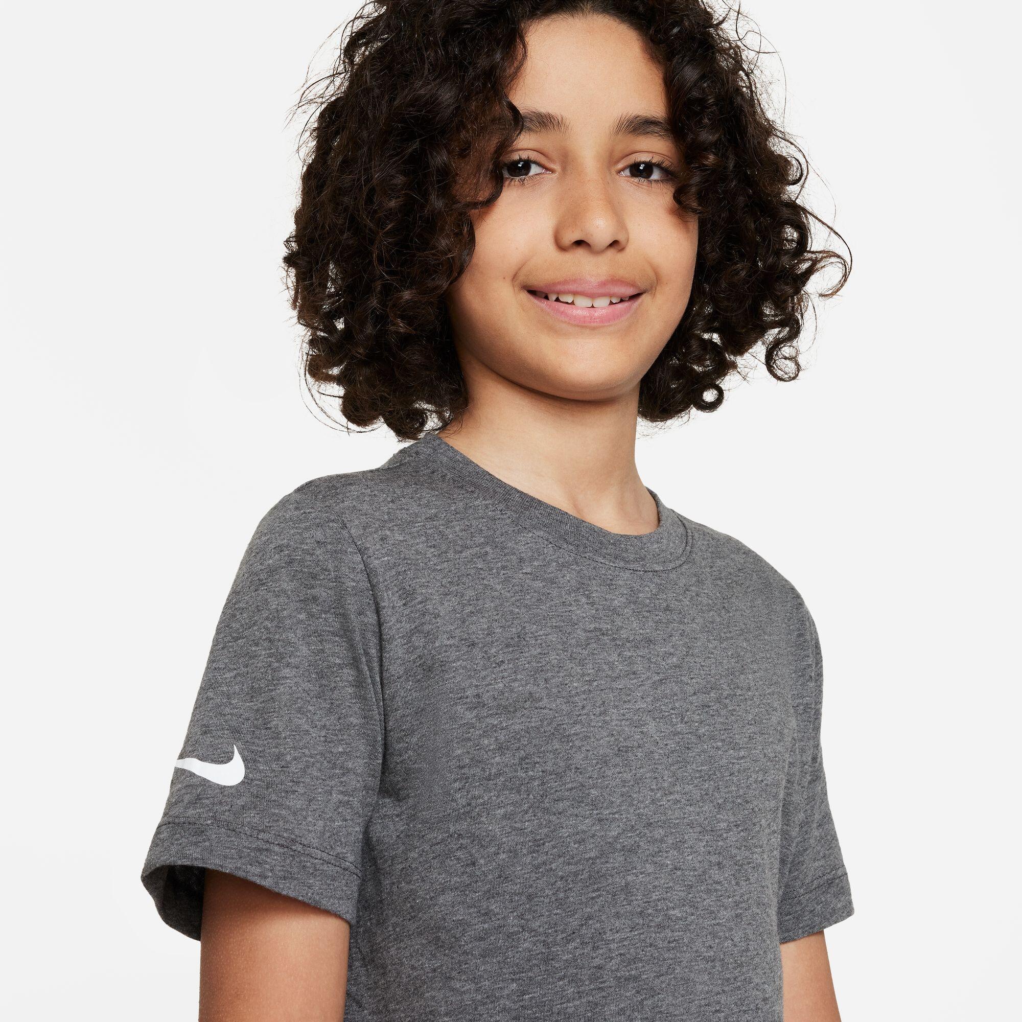 T shirt bambino nike grigio NIKE Decathlon