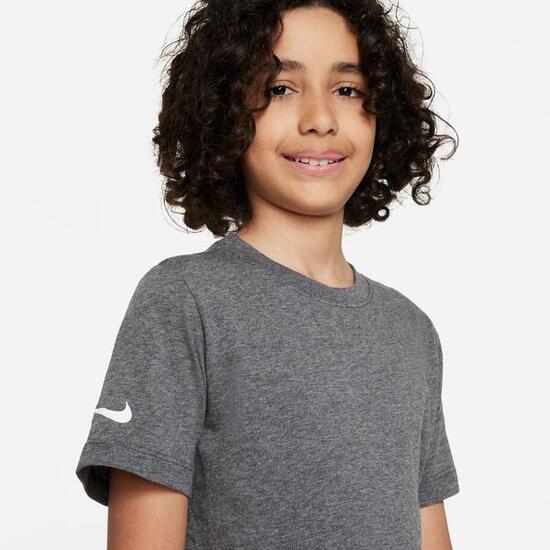 T-shirt junior nike grigio