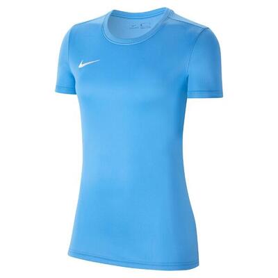 Nike dames park vii voetbal jersey t-shirt - azuurblauw xs