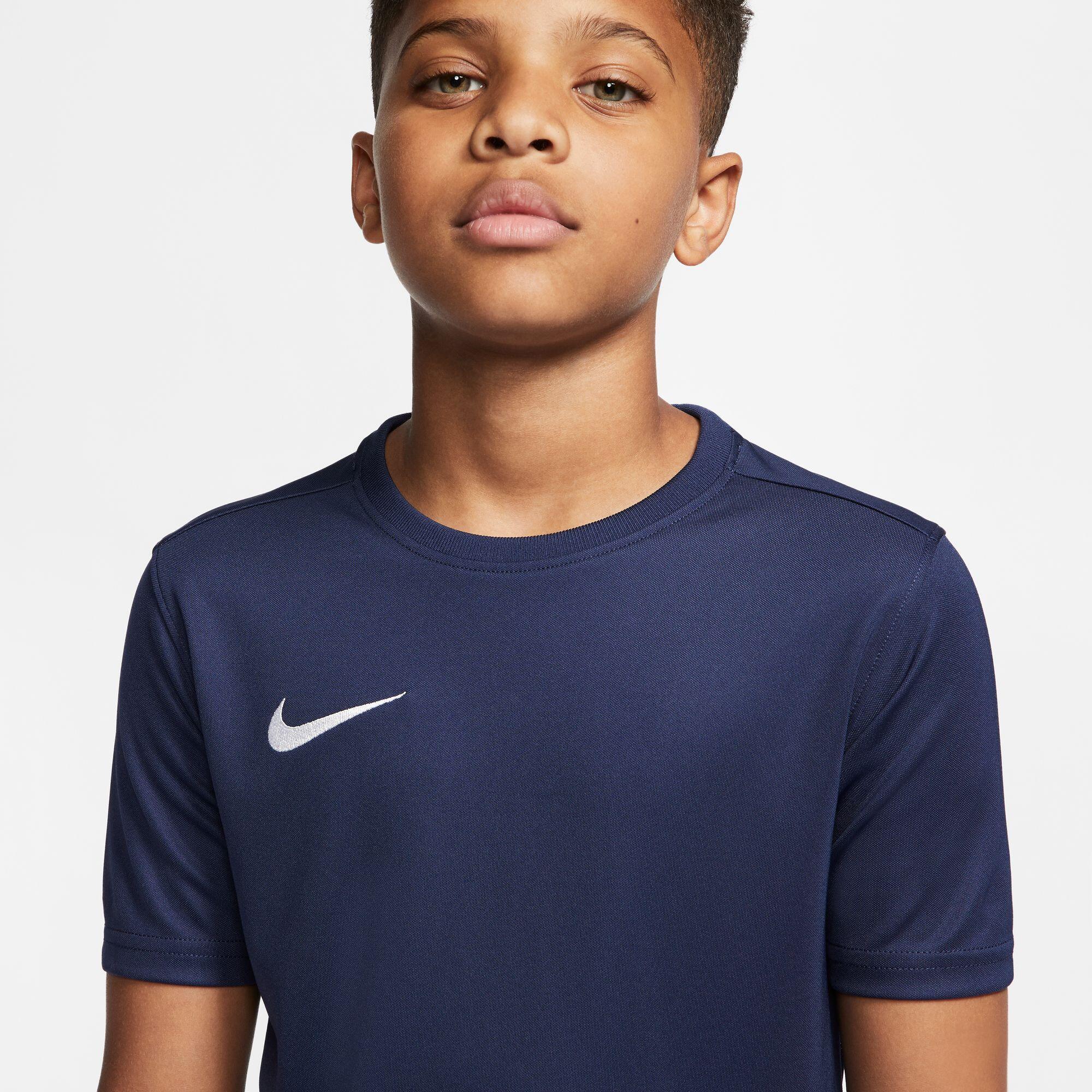 T-shirt da calcio junior nike blu 2/6