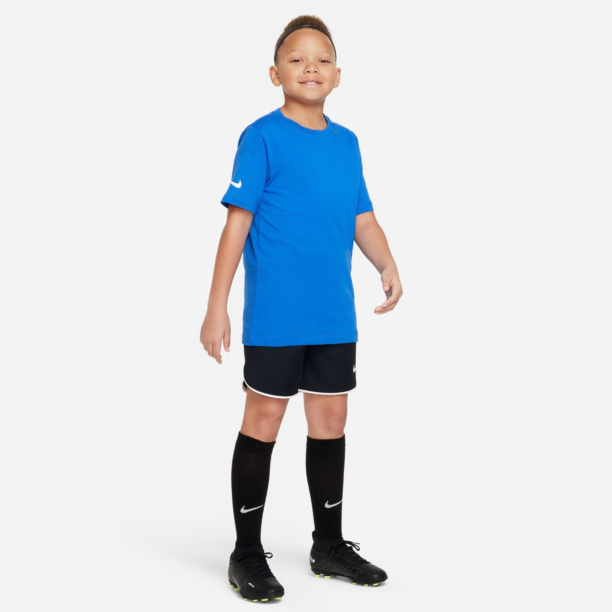 T-shirt junior nike blu royal 3/5