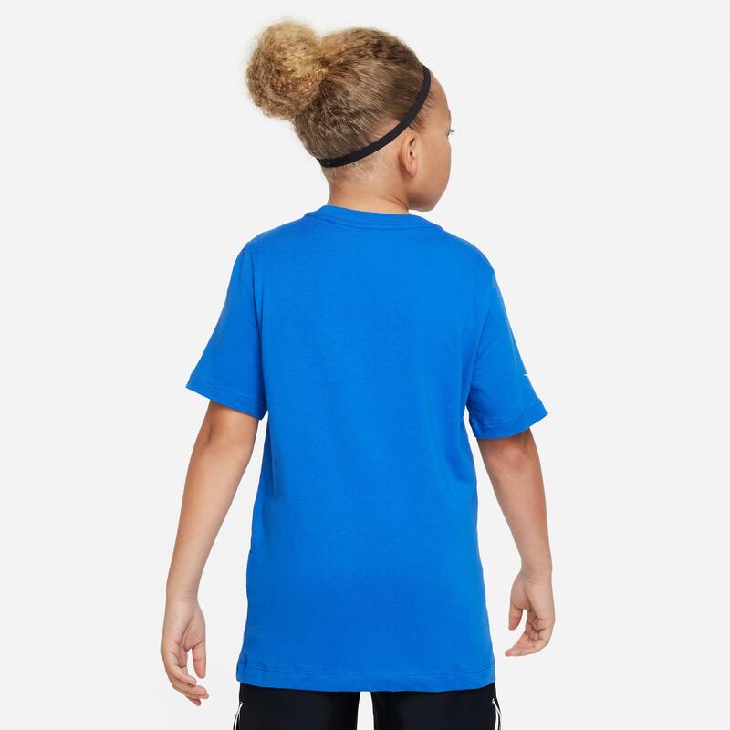 T-shirt bambino nike blu royal