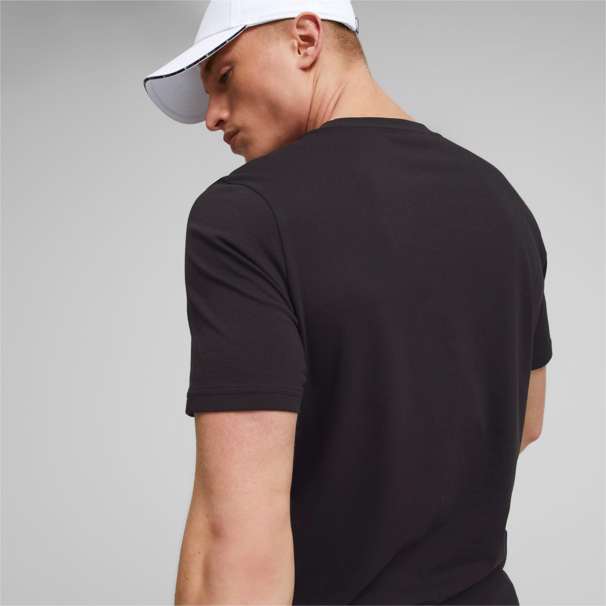 T-shirt uomo puma nero 6/7