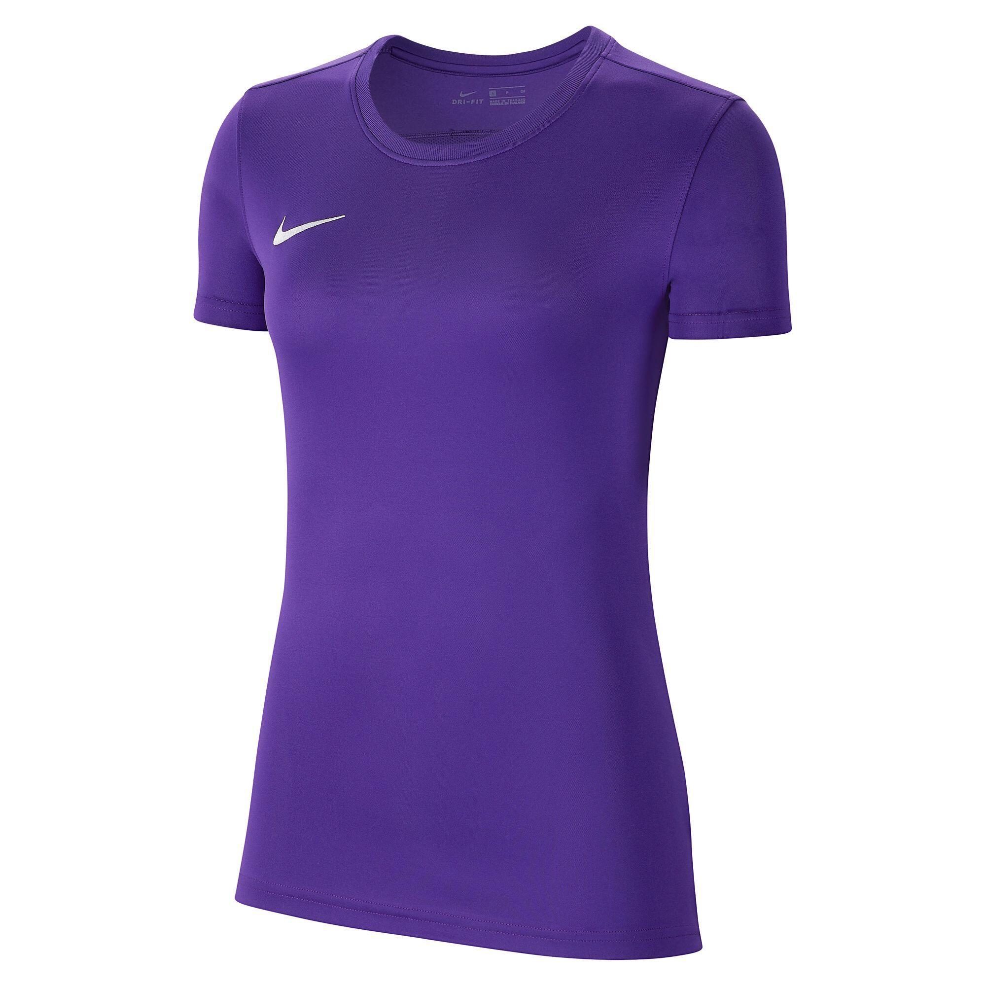 Nike - T-shirt En Jersey Park Vii Bv6728-547 - T-shirt Manches Courtes - Blanc|violet - 48 Xl - Decathlon