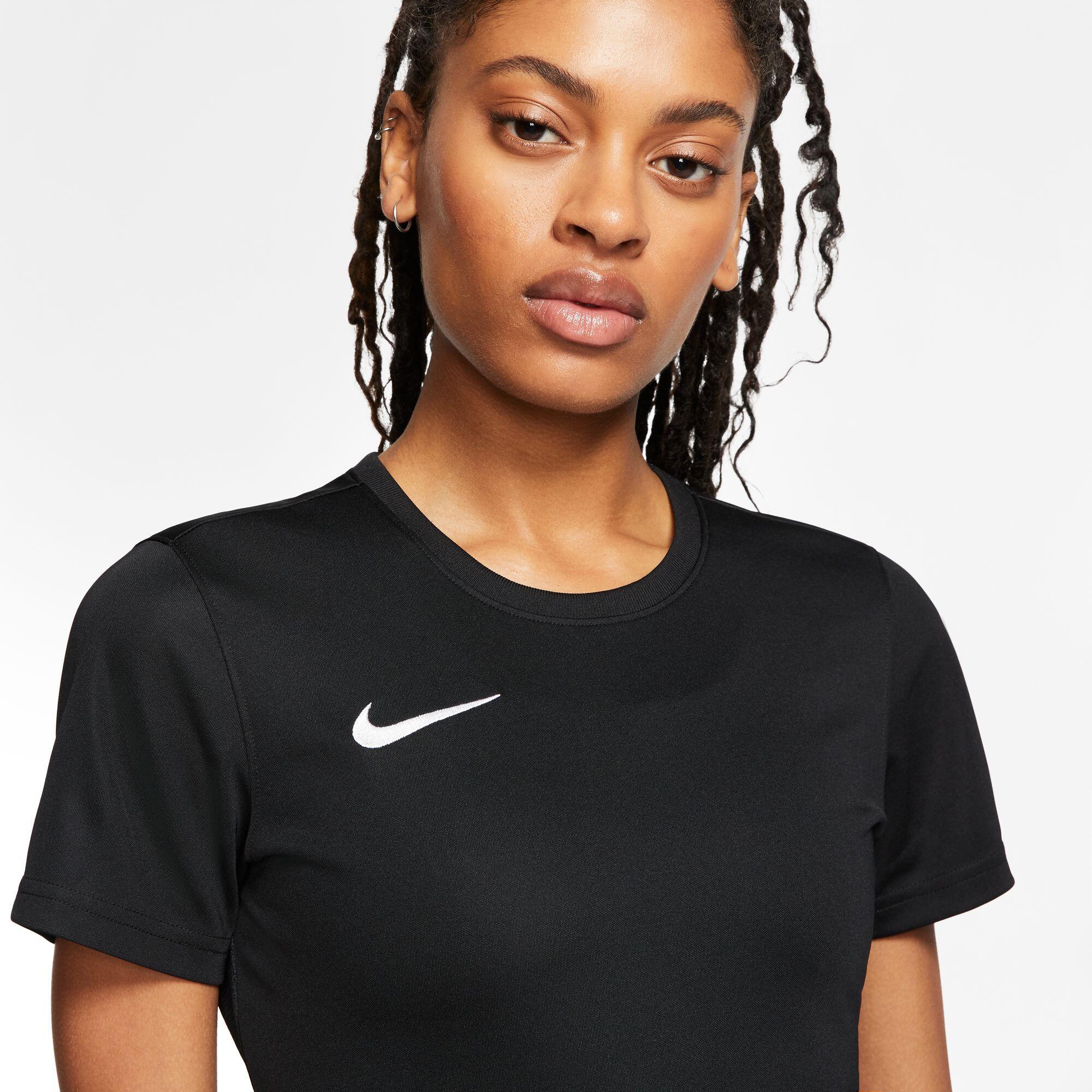 T-shirt da calcio donna nike nero 2/4