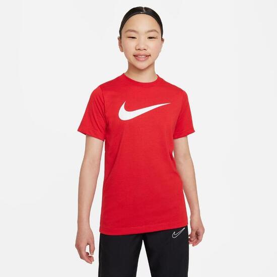 T-shirt junior nike rosso